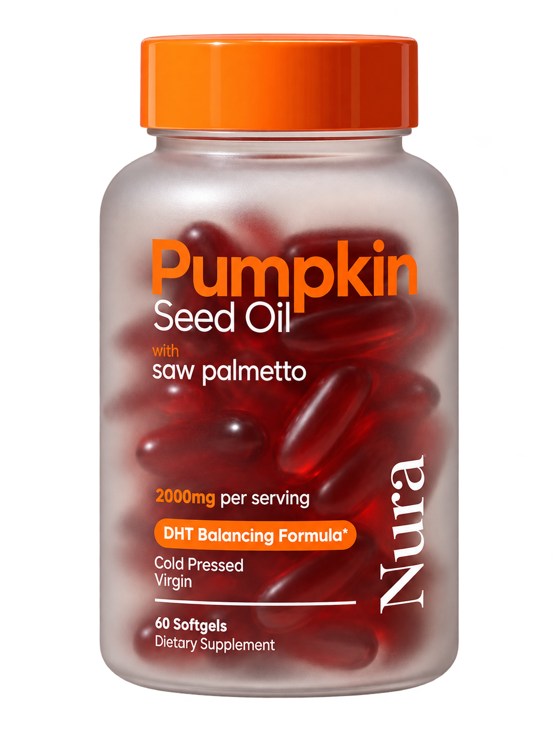 Nura Pumpkin Seed Oil with Saw Palmetto